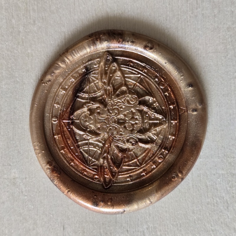 Beetle glyphs seal
