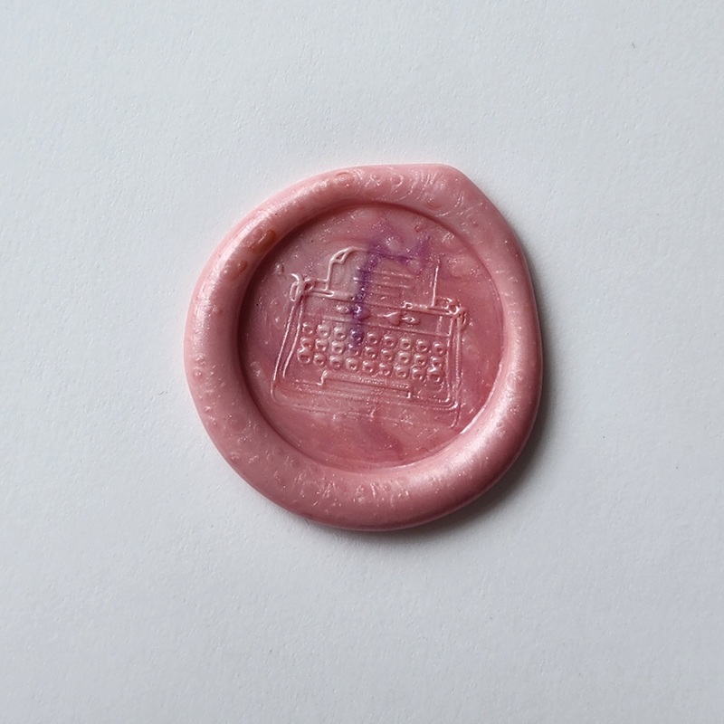 Typewriter seal