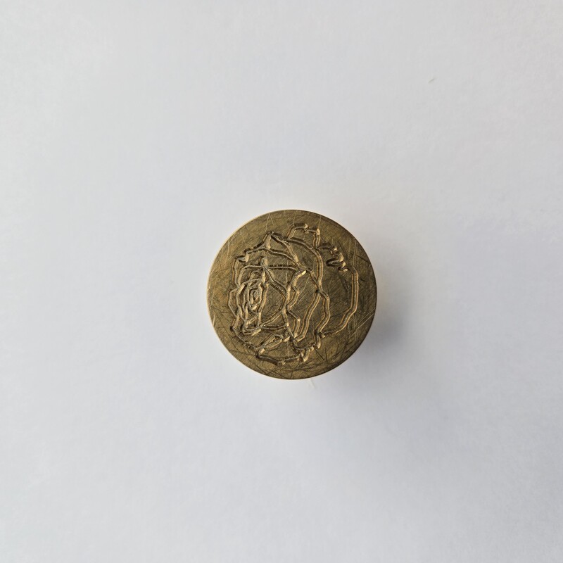 English rose stamp