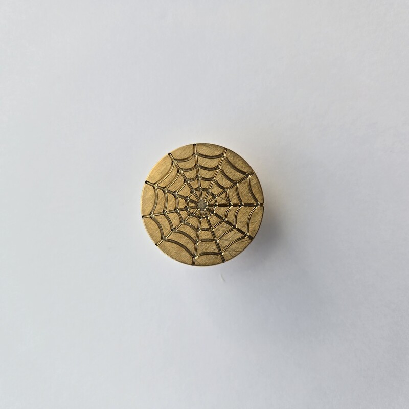 Spider web stamp