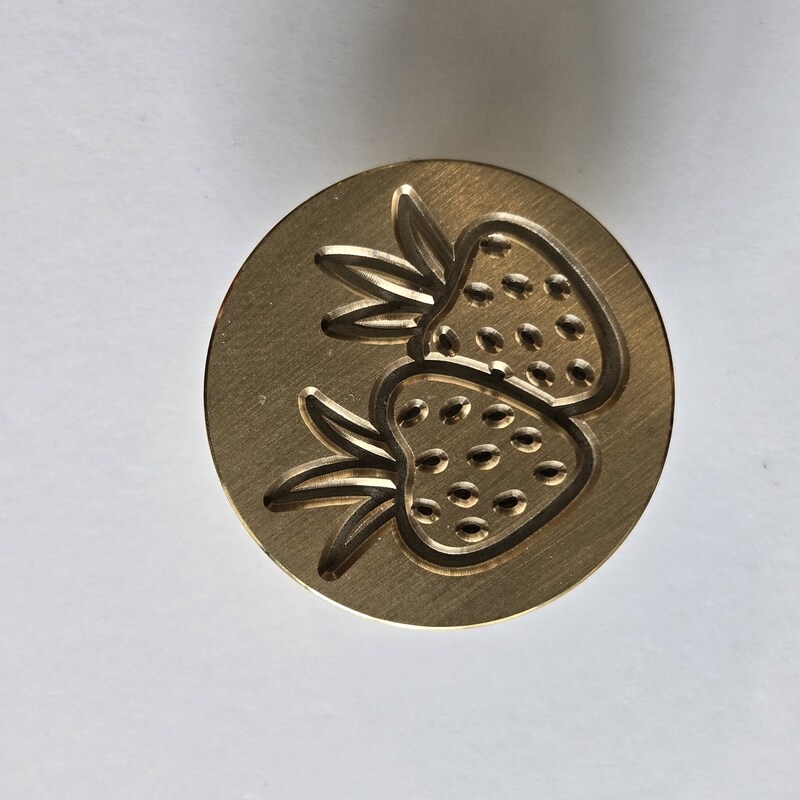 Strawberries stamp