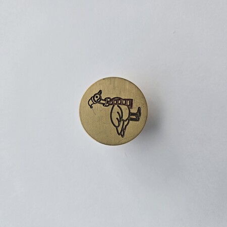 Xmas goose stamp