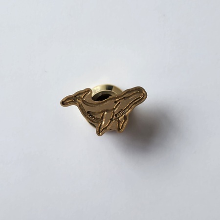 Whale (cutout) stamp