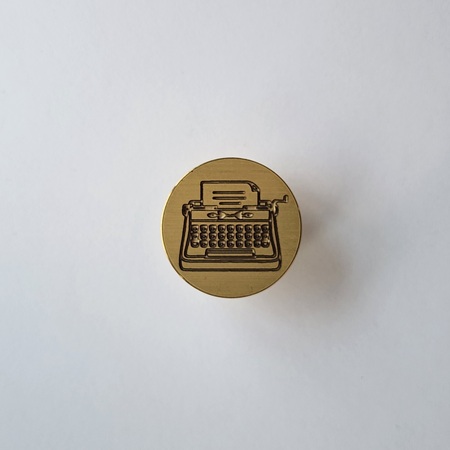 Typewriter stamp