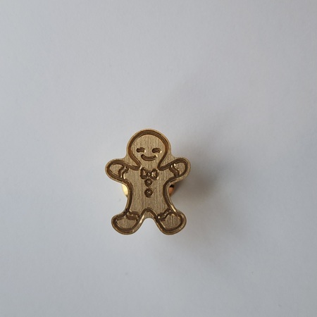 Gingerbread (cutout) stamp