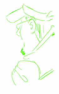 Man's profile